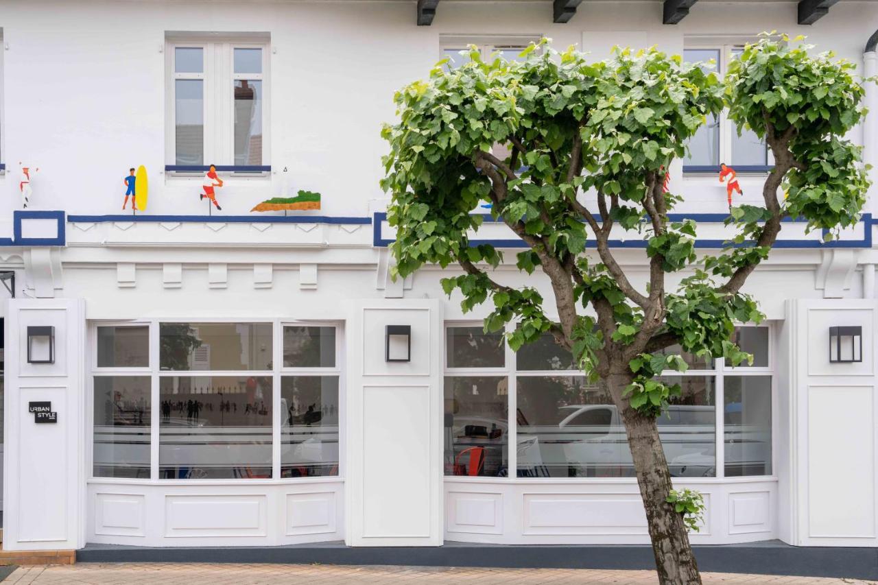 Hotel Txutxu-Mutxu Biarritz Exterior foto