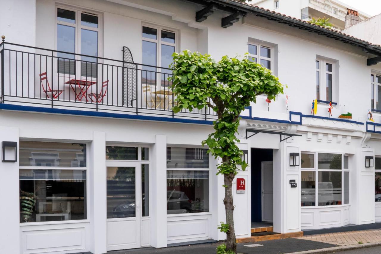 Hotel Txutxu-Mutxu Biarritz Exterior foto